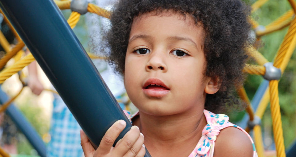 child playing