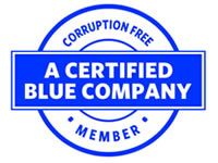 Blue Company Logo