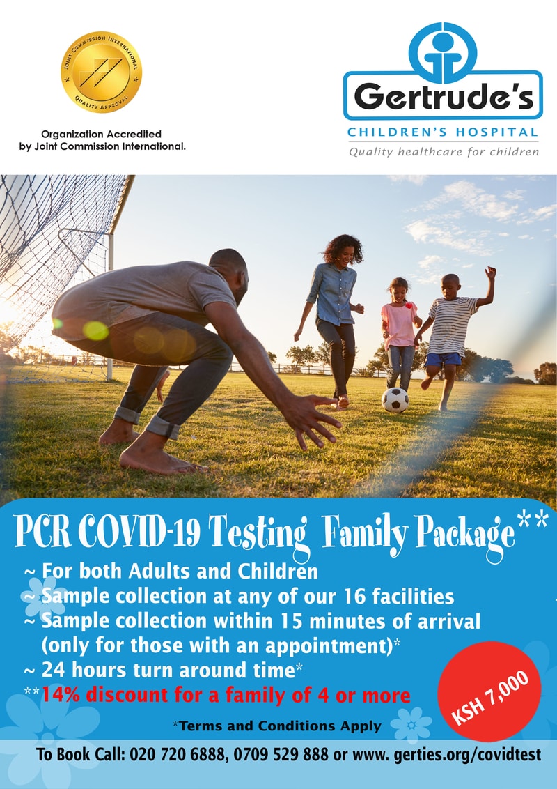 PCR COVID-19 Testing Family Package Nairobi Kenya